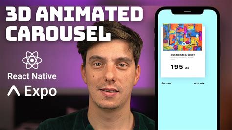 Advanced FlatList Carousel Animation in React Native using ... - YouTube