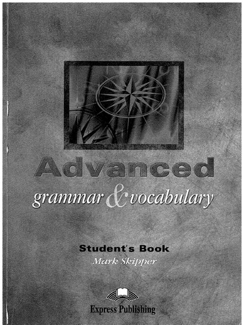 Advanced Grammar Vocabulary Evans