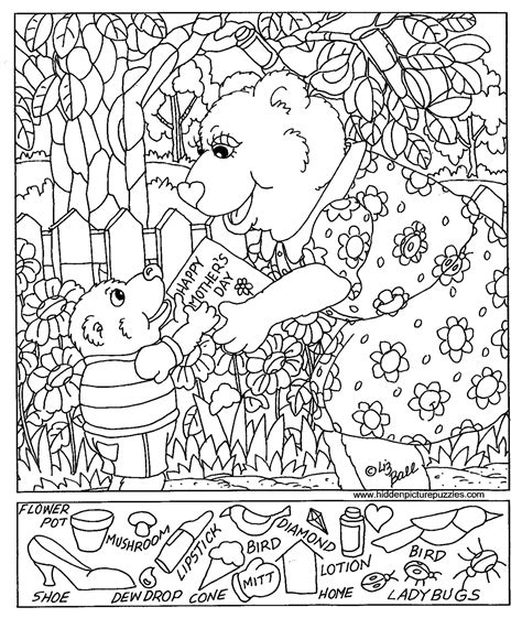 Advanced Hidden Pictures For Adults Printable to Dover