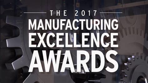 Advanced Manufacturing Award Announcement 9 10 12