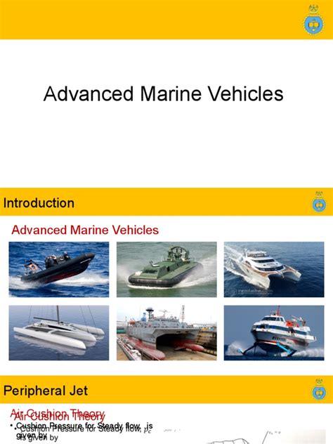 Advanced Marine Vehicles Mm753 2009 2010 Lecture 5k