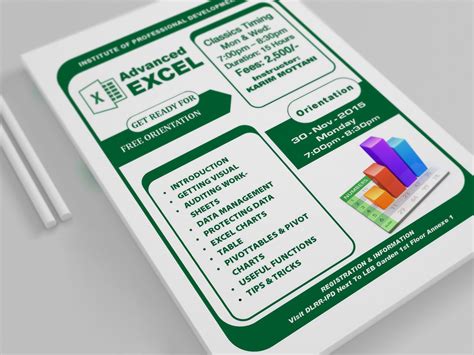 Advanced Microsoft Excel Brochure