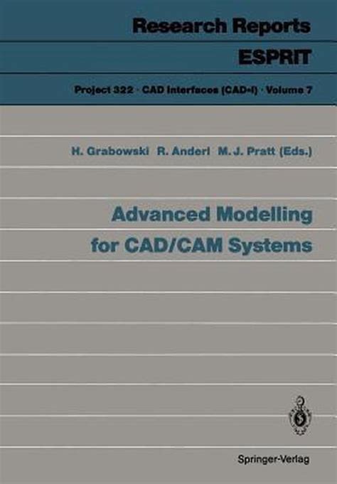 Advanced Modelling For Cad Cam Systems