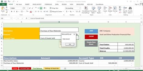 Advanced Trial Balance Excel Template [XLM] - softwarehub.ng