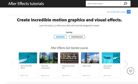 Advanced after effects tutorials.  If you're already familiar with Adobe After Effects...