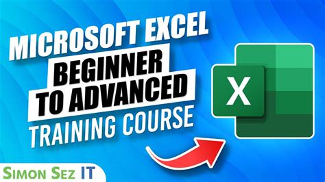 Advanced excel training.  This Excel Advanced Course includes 41 cours...