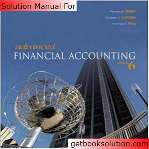 Advanced financial accounting 6th edition solutions manual. - Verzeichnis der ganz oder teilweise für nichtig erklärten bundesgesetze.