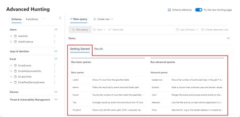 Advanced hunting microsoft.  Hunting queries for Microsoft 365 Defender...