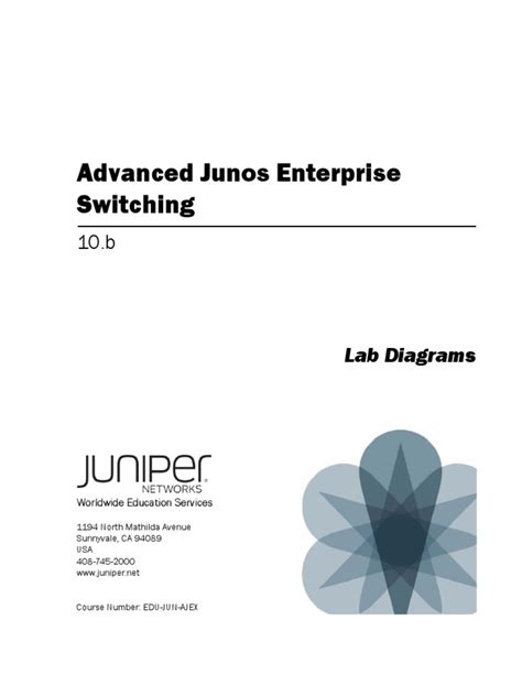 Advanced junos enterprise switching student guide. - Operation management 10th edition solution manual.