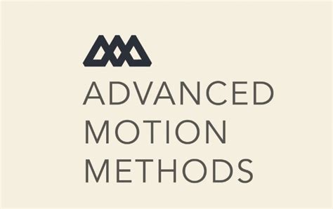 Advanced motion methods school of motion free download.  Account functions will be unavailab...