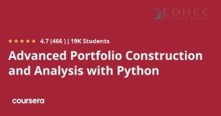 Advanced portfolio construction and analysis with python.  Gain strategic business...