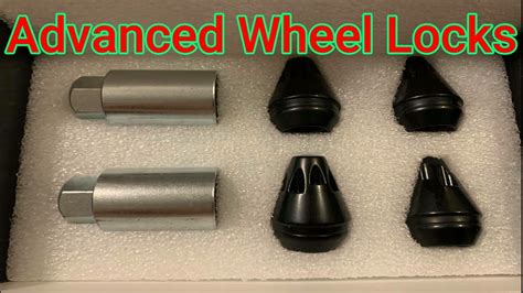 Advanced wheel locks. Description. • Four (4) M14x2.0 threaded nuts with 60° conical seat. • One (1) 22mm hex removal key. • Conical shape designed to defeat most common tools. • Unique non co-planar keyed engagement surfaces designed to defeat common tools. • Alloy steel heat treated for maximum toughness. • Chrome plated to withstand harsh environments. 