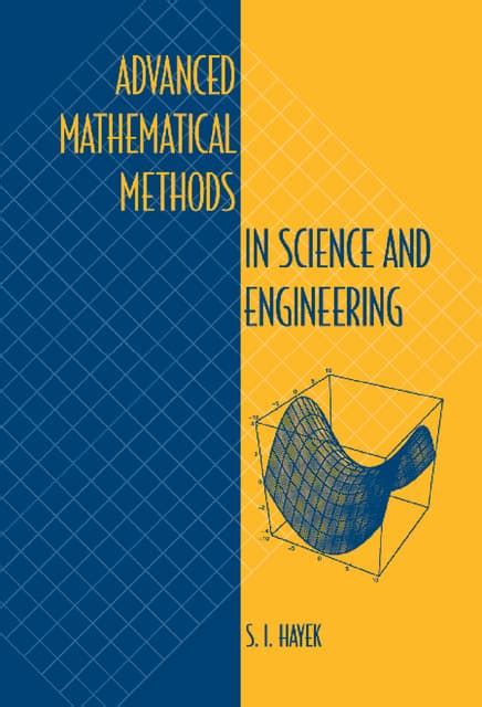 Download Advanced Mathematical Methods In Science And Engineering By Si Hayek
