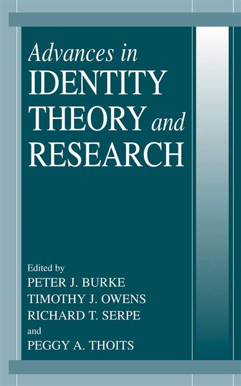 Advances In Identity Theory And Research 1st Edition