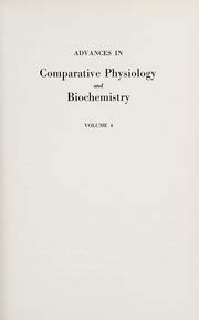 Advances in Comparative Physiology and Biochemistry V7