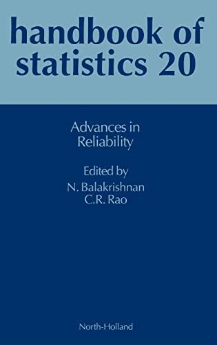 Advances in reliability volume 20 handbook of statistics. - Histoire et généalogie de nos familles.