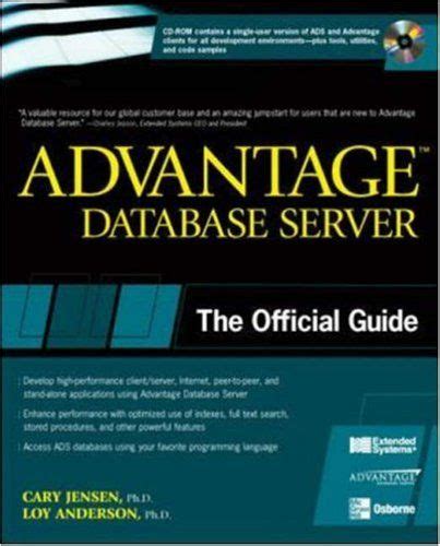 Advantage database server the official guide. - Introduction to engineering experimentation solution manual 2nd edition.