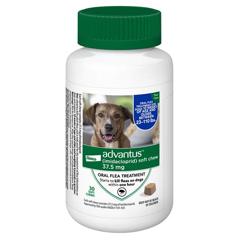 Advantus Flea Oral Treatment for Dogs, 23-110 lbs - Chewy