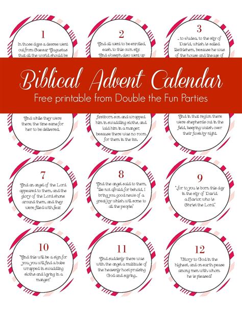 Advent Calendar Ideas and Printables!