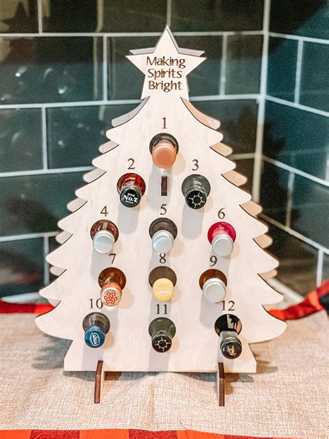 Advent Calendar Mini Liquor Tree for Adult Tipsy Tree for Etsy