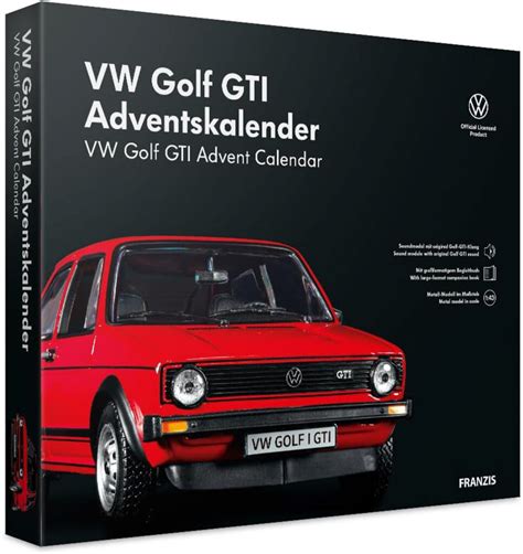 Advent calendar in car format with print