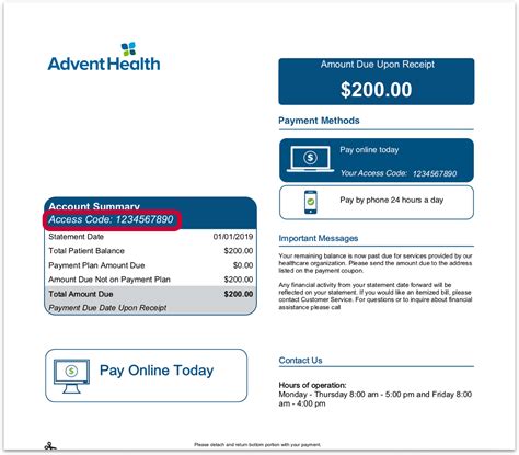 AdventHealth Payment Options