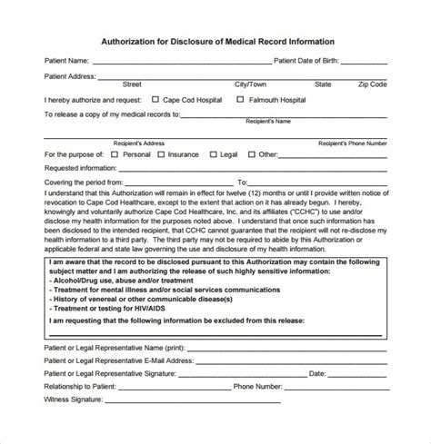 *Abstract consists of facesheet, discharge summary, history & physical, consults, operative notes, emergency record, lab, imaging, EKG reports, and pathology. (if available). AUTHORIZATION FOR USE AND/OR DISCLOSURE AND REQUEST FOR ACCESS TO PROTECTED HEALTH INFORMATION East Florida Region rev. 04/16 #rg00005 PATIENT ID LABEL . 