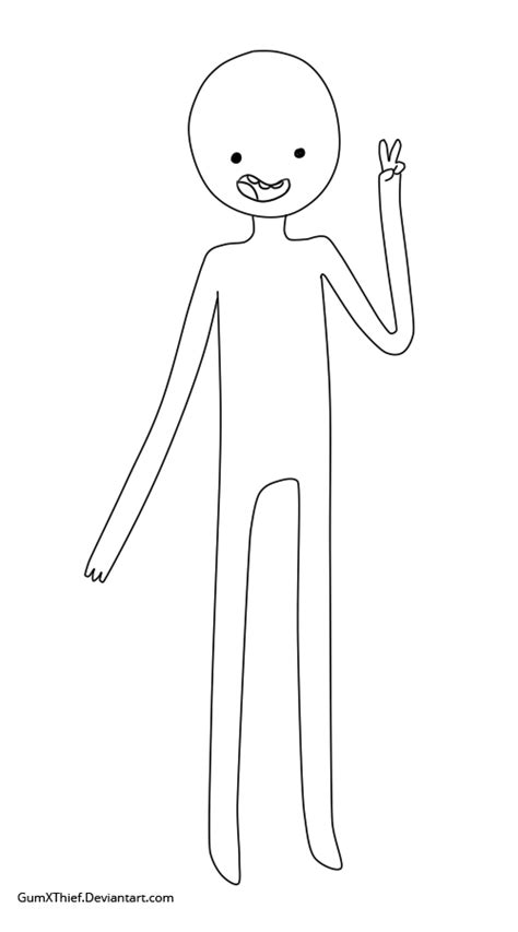 Adventure Time Character Template