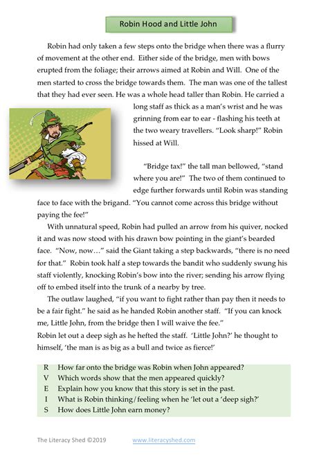 Adventure story extracts.  Together, they provide the perfect resource...