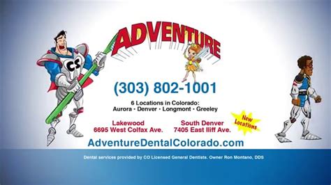 Adventure vision and dental. Welcome to Adventure Dental, Vision and Orthodontics! We offer excellent and affordable dental, vision, and orthodontic care for kids ages 6 months to 21-years, and we accept Medicaid. Your child's oral health is very important to us, and we are dedicated to providing the best possible care. Getting an early start on oral health … 