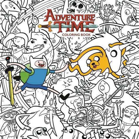 Read Online Adventure Time Adult Coloring Book Volume 1 By Cartoon Network