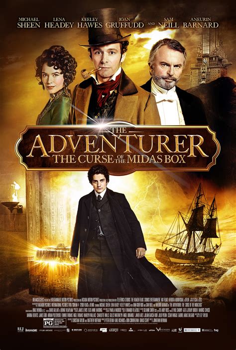 Adventurer the curse of midas box. 3 days ago · Streaming charts last updated: 9:20:59 AM, 02/25/2024. The Adventurer: The Curse of the Midas Box is 15251 on the JustWatch Daily Streaming Charts today. The movie has moved up the charts by 11928 places since yesterday. In the United States, it is currently more popular than Single All the Way but less popular than 3 Generations. 