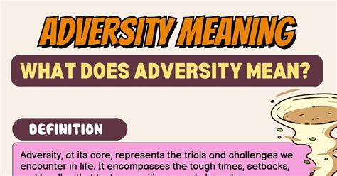 Adversity meaning