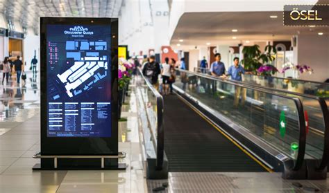 Advertising Screens and the Airport Chapel