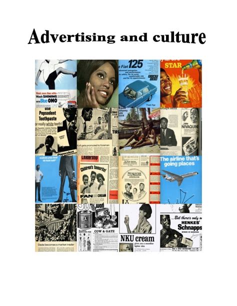 Advertising and Culture Extra