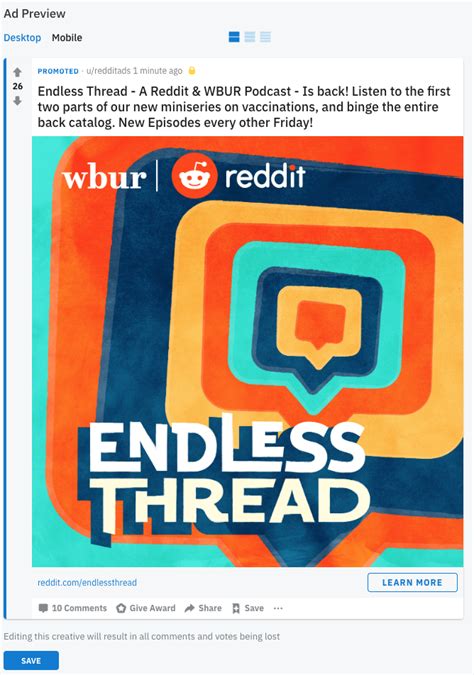 Advertising on reddit. Make a profile to begin posting content and growing your brand’s presence. When creating your profile, use your company name rather than your own name to maintain transparency. This will also help build connections between posts you create with informative, helpful content and your brand. Advertisement. 2. 