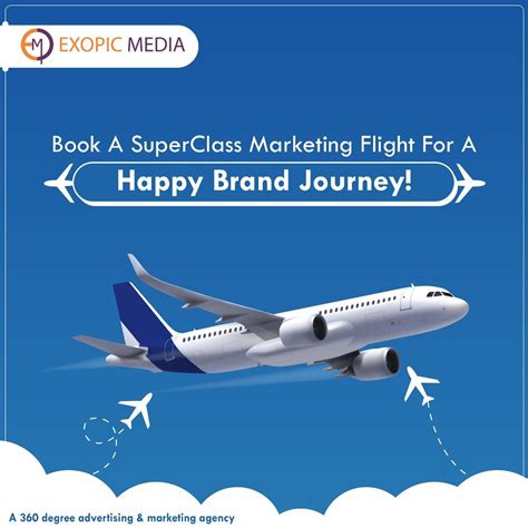 Advertising package for Airlines companies