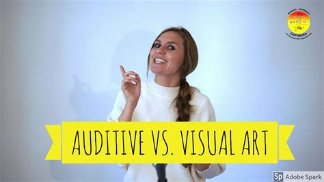 Advertising visual vs auditive