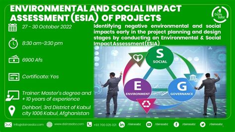 Advice on Environmental and Social Impacts Associated with …