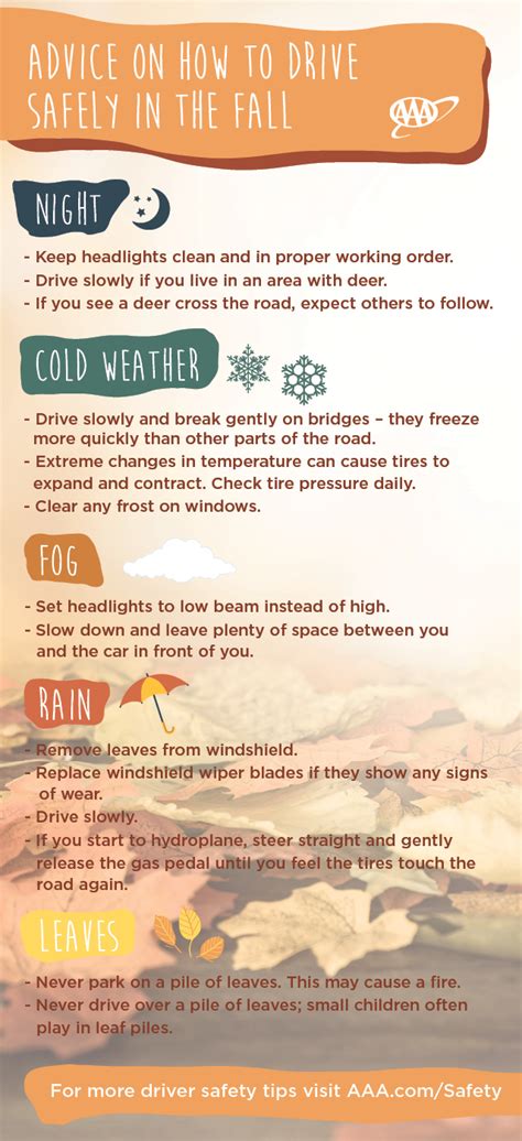 Advice on How to Drive Safely in the Fall Your AAA Network