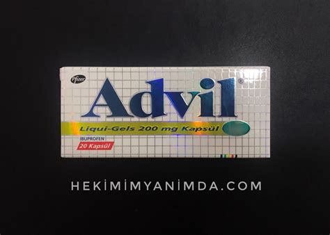 Advil 200 mg kapsül