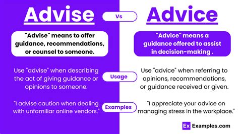 Advise definition