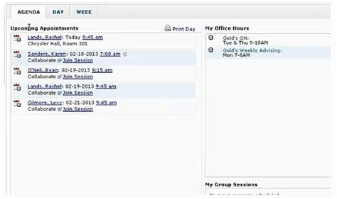 Advising Notes Starfish
