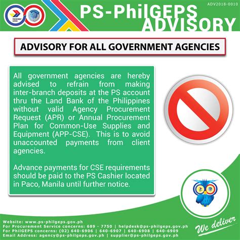 Advisory Example for Government Agencies