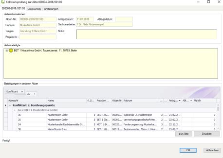 AdvoConflictCheckPro - DATEV
