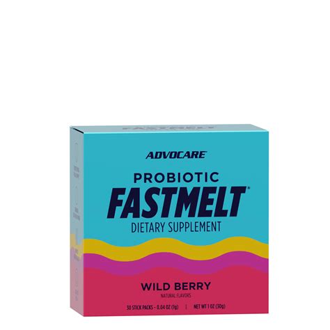 Probiotic FastMelt® is a convenient, fast-melting probiotic powder that provides 3 billion CFUs of friendly bacteria (probiotic) and prebiotics, which supports proliferation of good bacteria in the gut ... Today, tomorrow, in the moment or on the go, the AdvoCare® Energy line includes a variety of solutions for your everyday energy and .... 