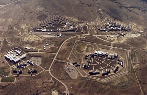 Florence, Colorado (CO), US. The U.S.'s biggest and tightest "supermax" super-maximum-security prison, home to Ted "Unabomber" Kaczynski, OKC bombing conspirator Terry Nichols, "shoe bomber" Richard Reid, and probably soon home to Zacaraias Moussaoui. Links: www.supermaxed.com, en.wikipedia.org.. 