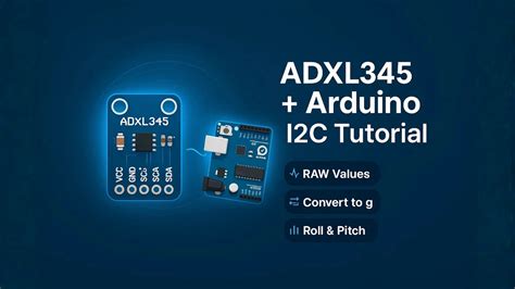 Adxl345 arduino uno.  Calibration is an In this tutorial, you will learn how to i...