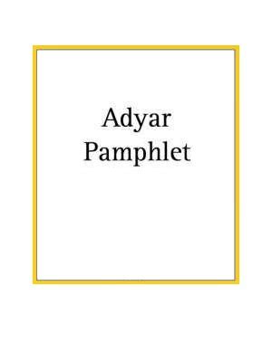 AdyarPamphlet No68