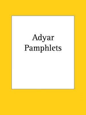 AdyarPamphlet No91